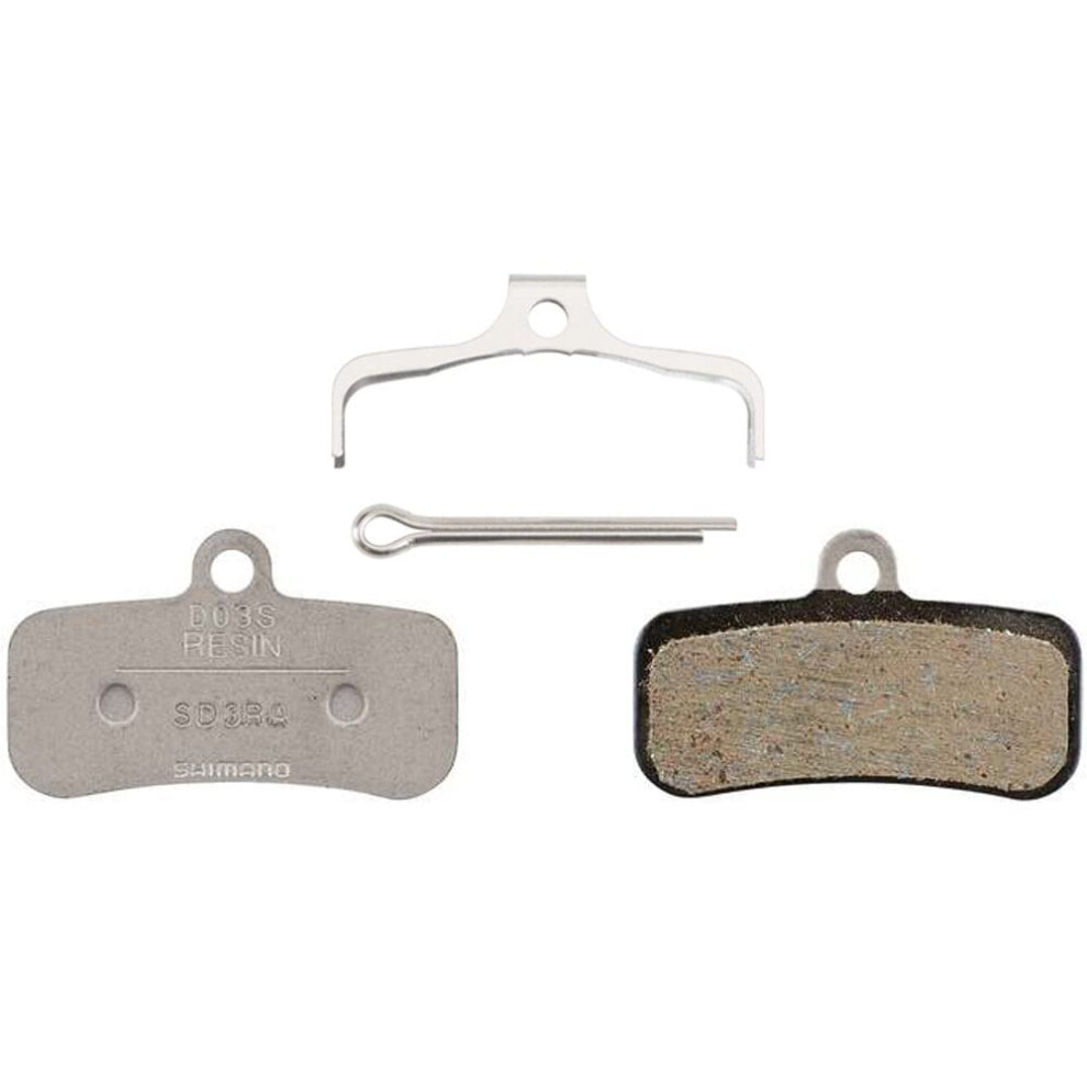 SHIMANO D03S-RX Disc Brake Pad and Spring - Resin Compound  Stainless