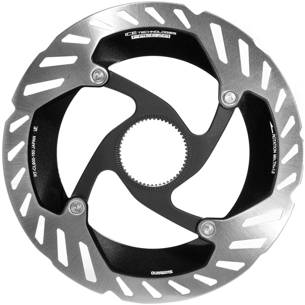 Shimano Rt-Cl900 Rotor - Centerlock Silver  160Mm