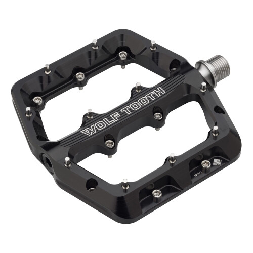 Waveform Aluminum Pedals - Large - Black (Black Large) 1