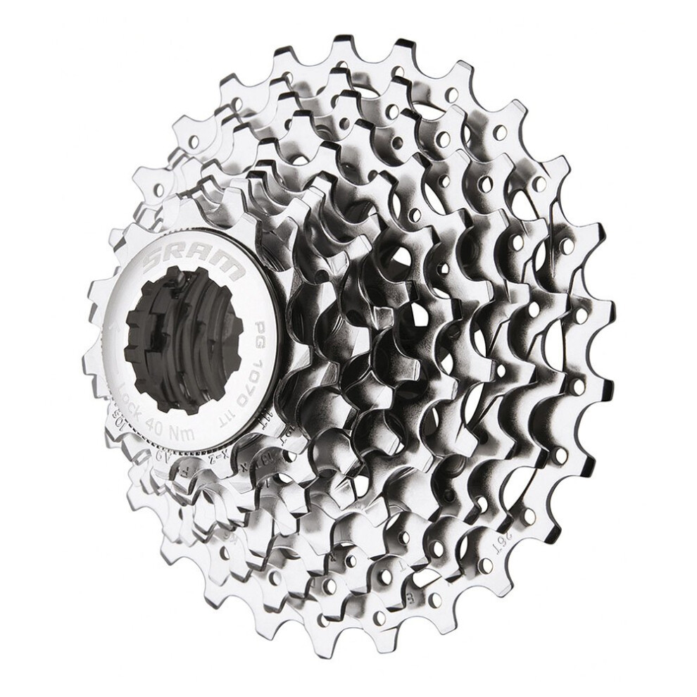 SRAM PG-1070 Cassette - 10 Speed  11-28t  Silver