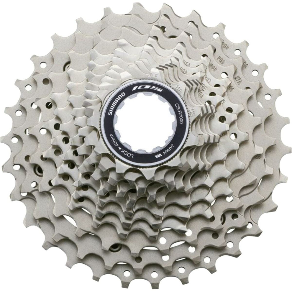 Shimano 105 CS-R7000 Cassette - 11 Speed  11-32t  Silver