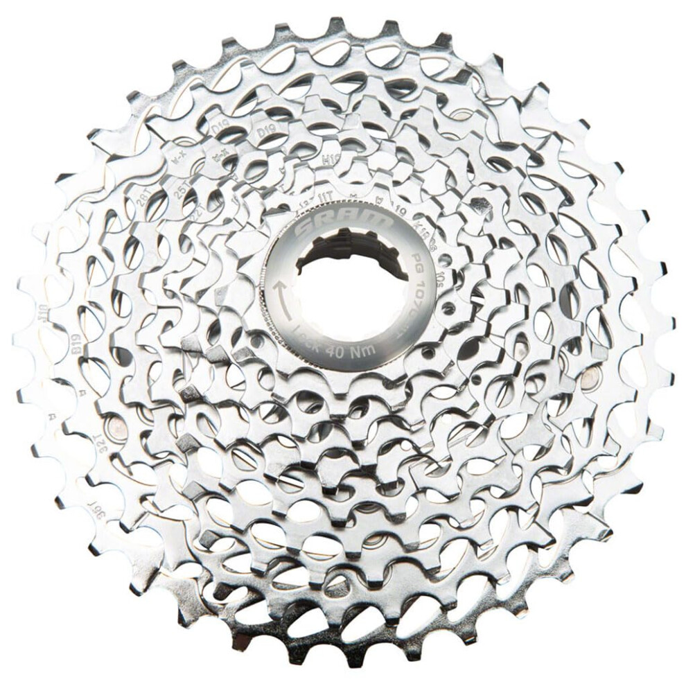 SRAM PG-1070 Cassette - 10 Speed  11-36t  Silver