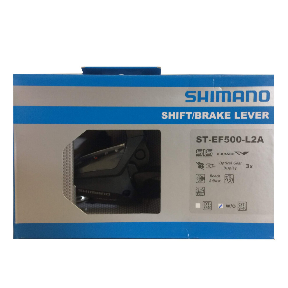 Shimano Altus ST-EF500-L Brake/Shift Lever - Left  3-Speed