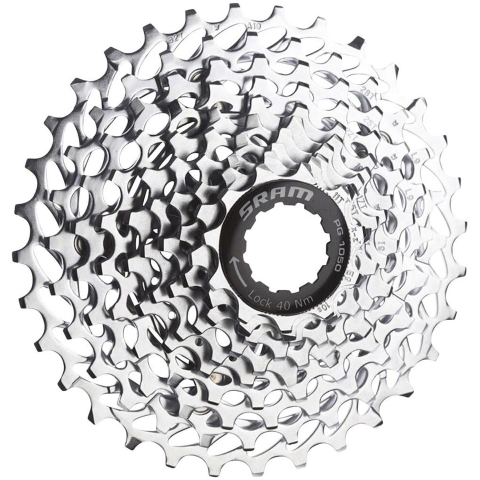 SRAM PG-1050 Cassette - 10 Speed  11-32t  Silver