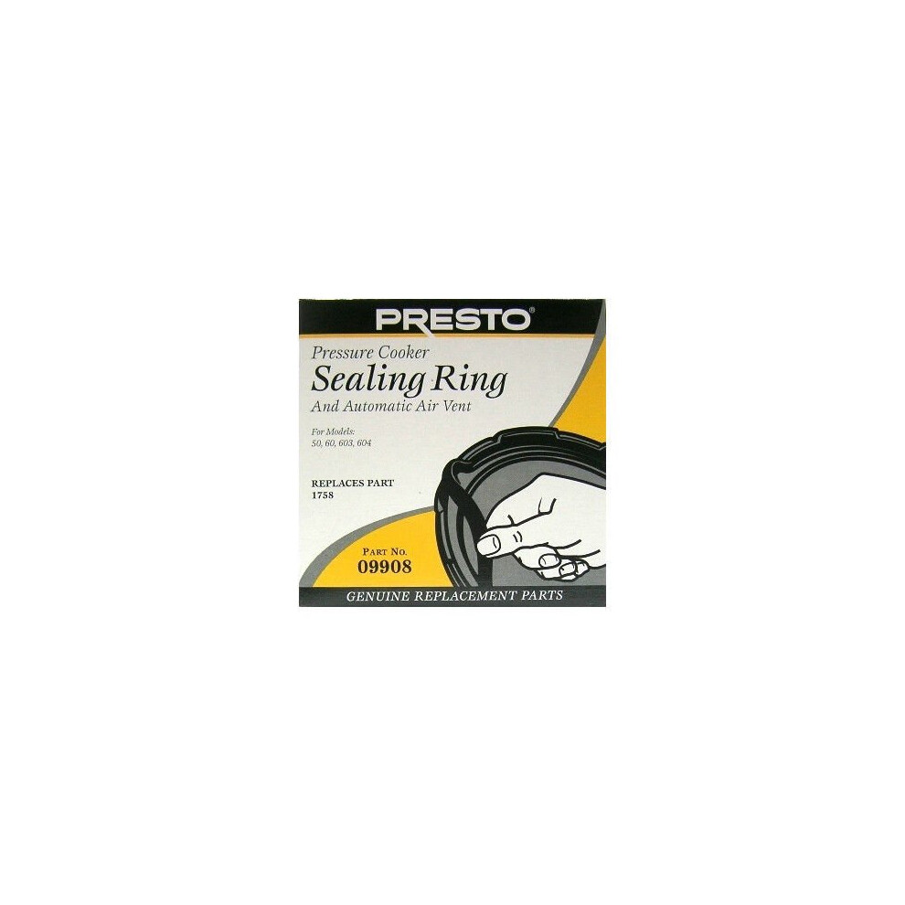 Presto 09908 Pressure Cooker Sealing Ring