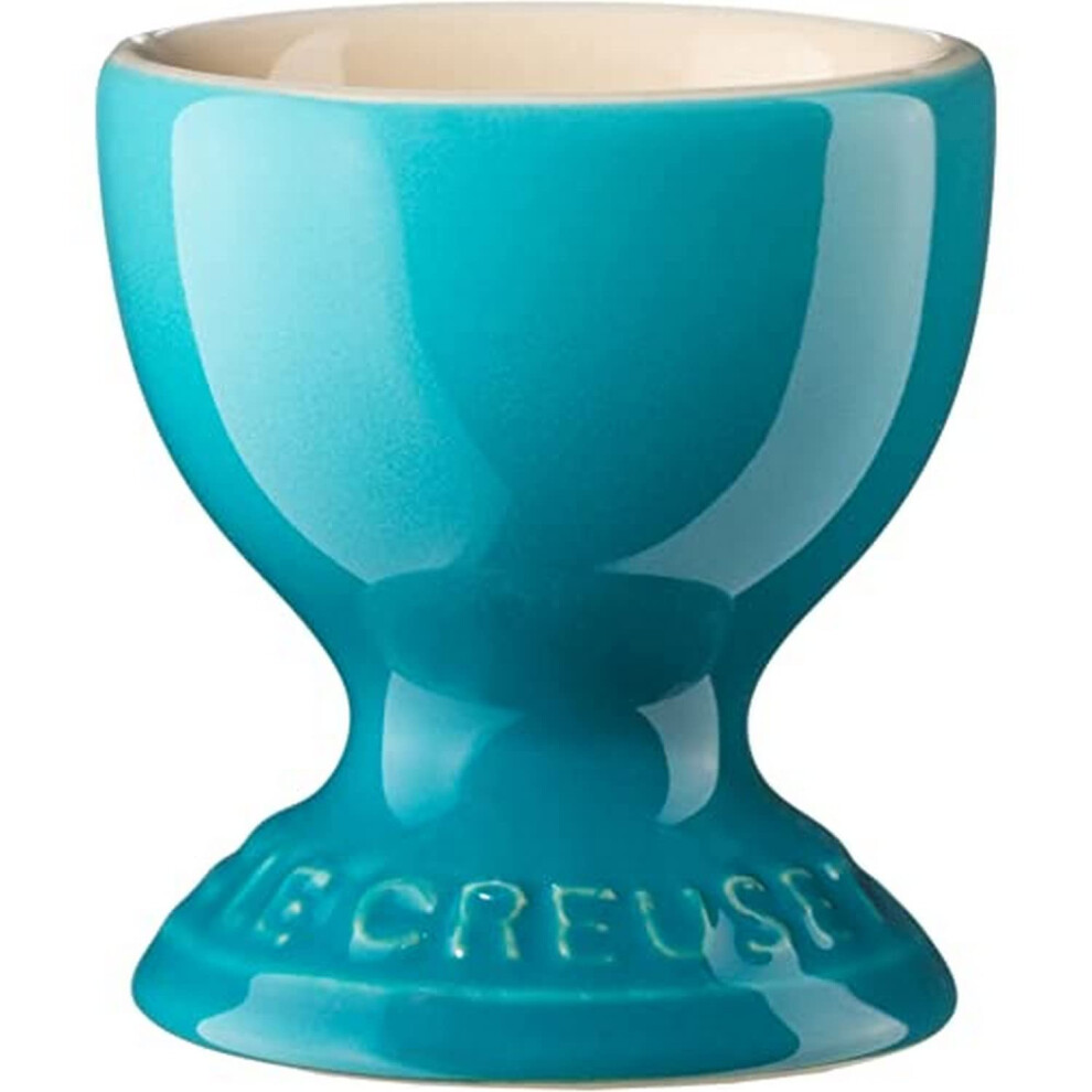 Le Creuset Stoneware Egg Cup  2""  Caribbean