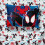 Marvel Ensemble de lit Marvel Spiderman Across the Spider-Verse Glitch 5 pièces - Comprend couette & draps 5