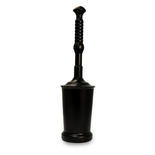 Master Plunger MP500-3TB Robuster Toilettenpümpel mit hohem Eimer. Mit Luftventil, Schwarz 1