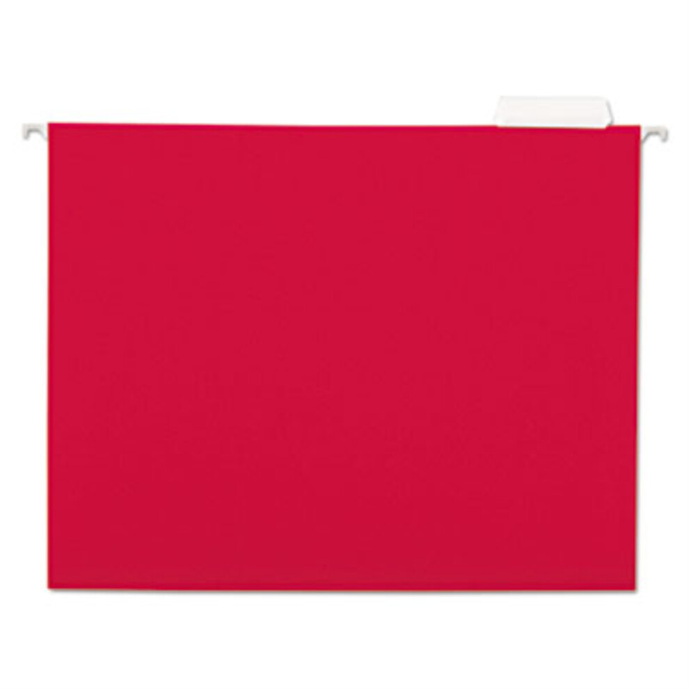 Universal Deluxe Bright Color Hanging File Folders  FOLDER HANG LTR 25