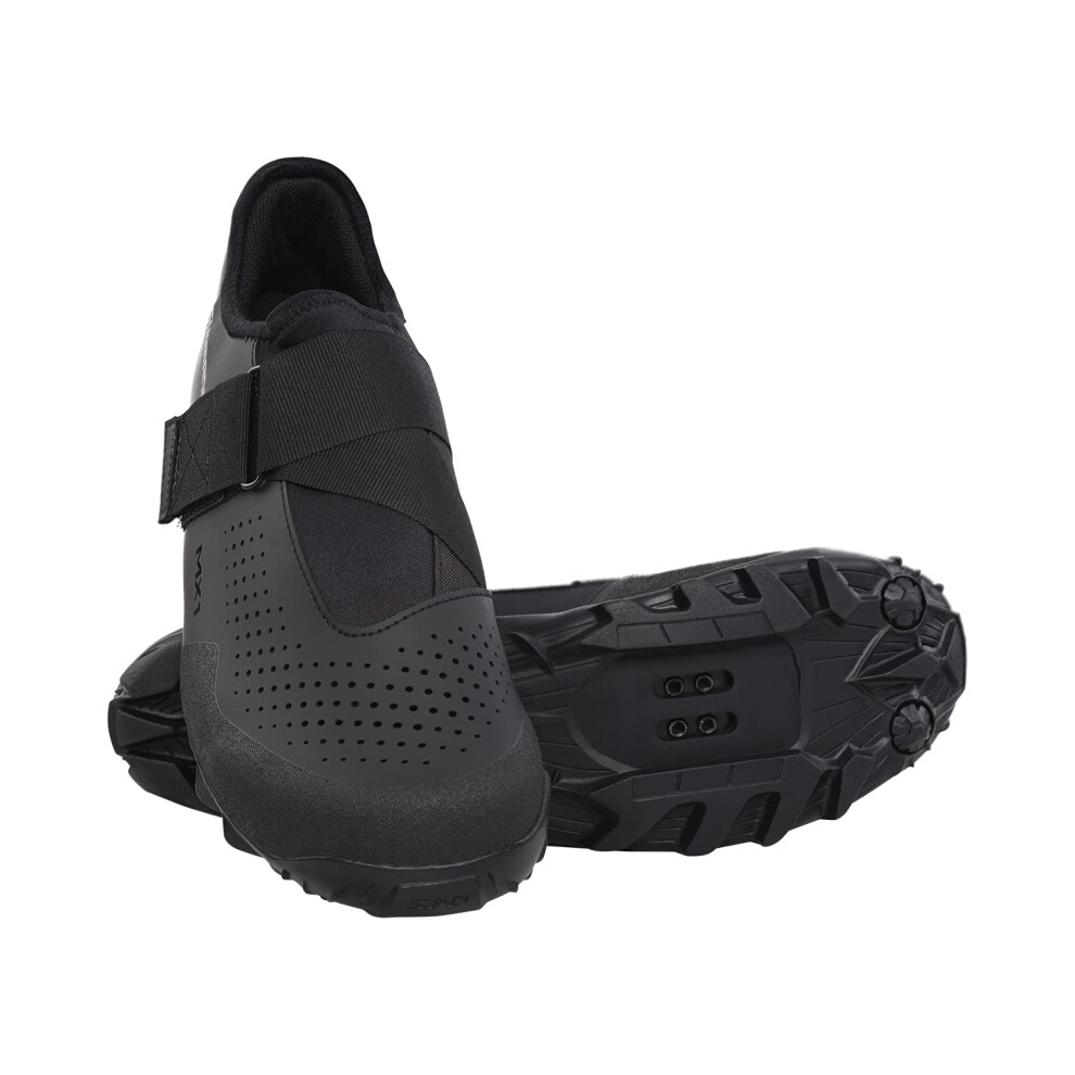 SHIMANO Men's Biking Cycling Shoe  Black/White  6