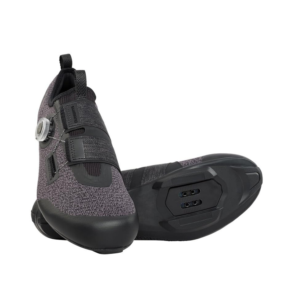 SHIMANO SH-IC501 High Performance Indoor Cycling Shoe  Black  8.5-9 Wo