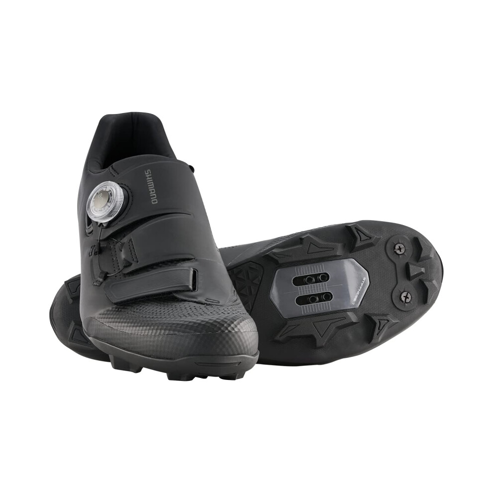 SHIMANO SH-XC502 High-Performance Men's XC Cycling Shoe  Black  7.5-8