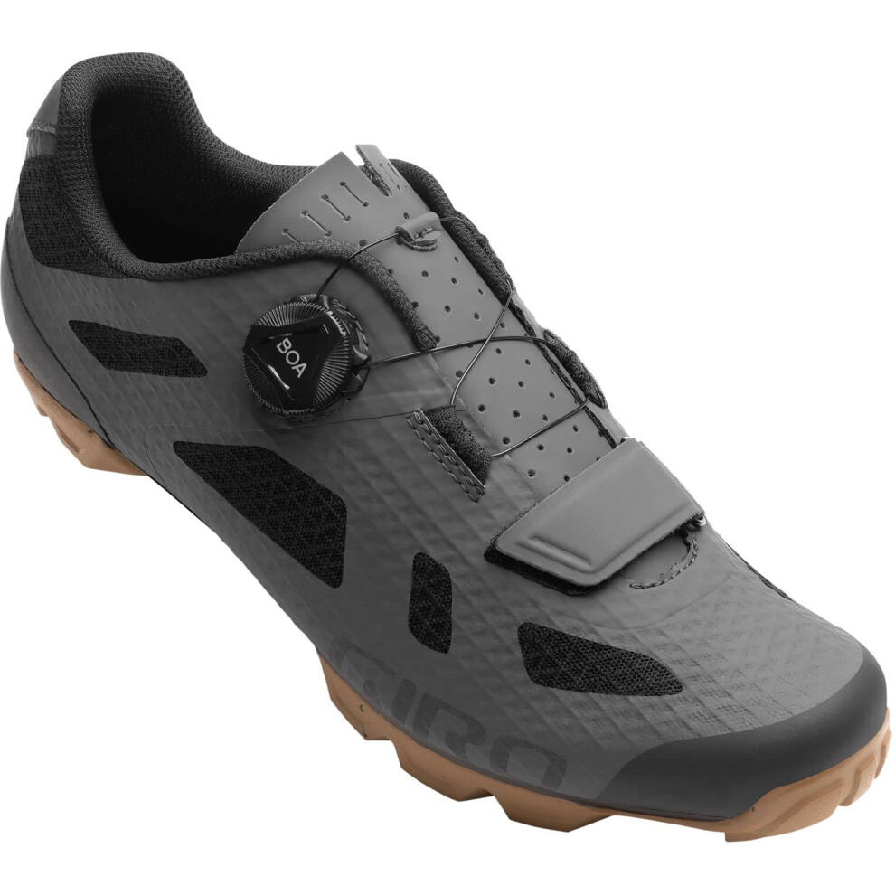 Giro Rincon Men Clipless Mountain Bike Shoes - Dark Shadow/Gum (2023)