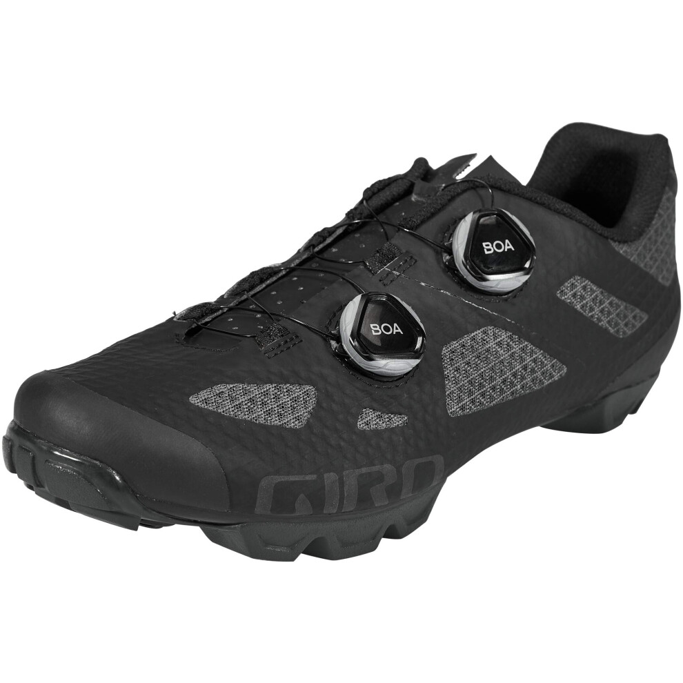 Giro Sector Cycling Shoe - Men's Black/Dark Shadow 50