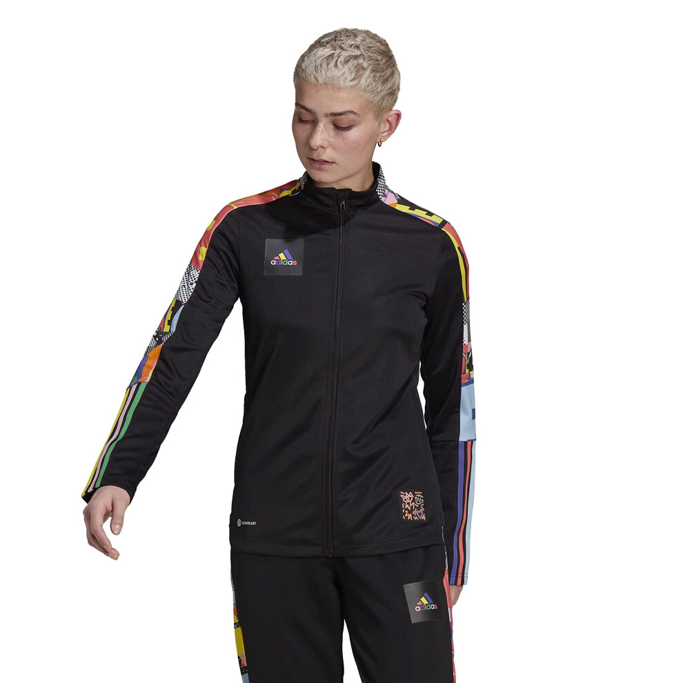 adidas Pride Tiro '21 Track Jacket Black/Multicolor XS