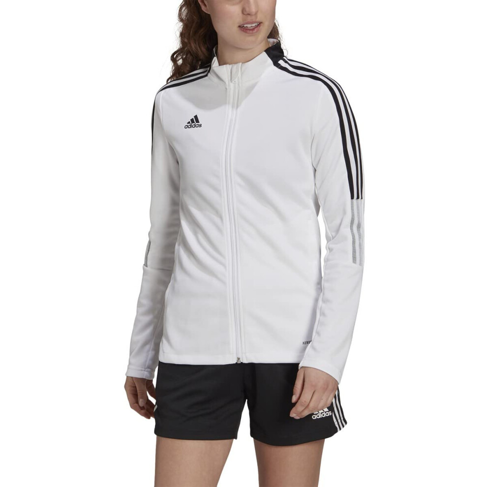 adidas womens Tiro 21 Track Jacket White 3X