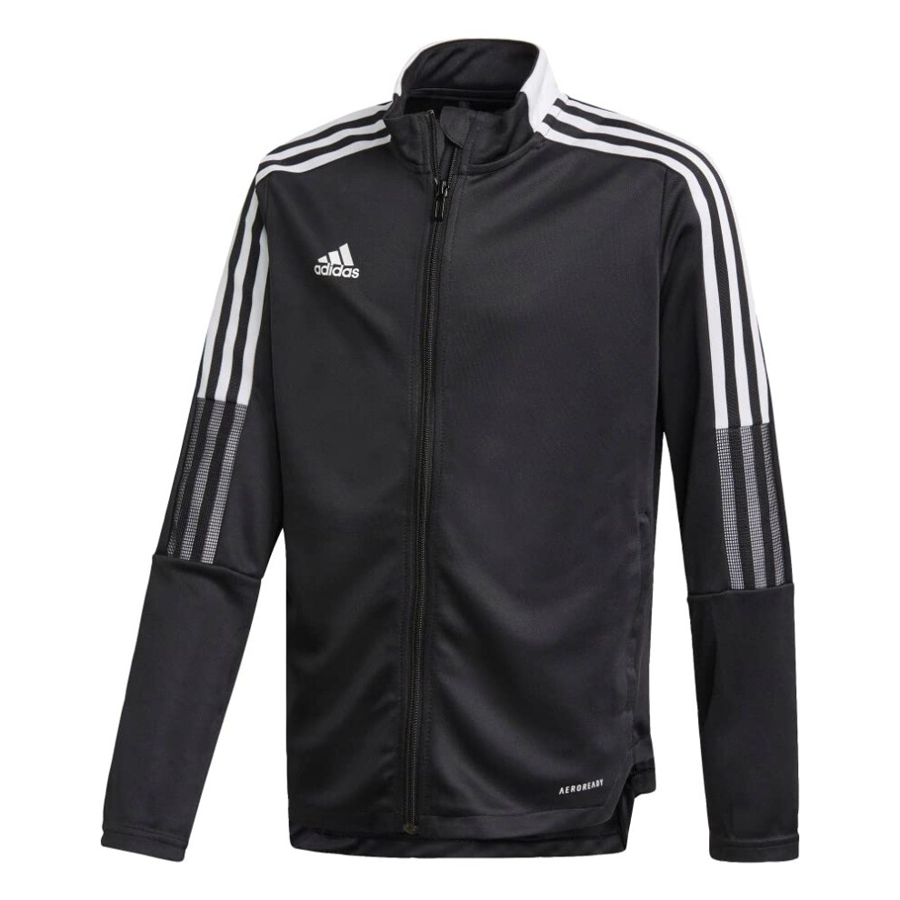 adidas unisex-child Tiro 21 Track Jacket Black X-Large