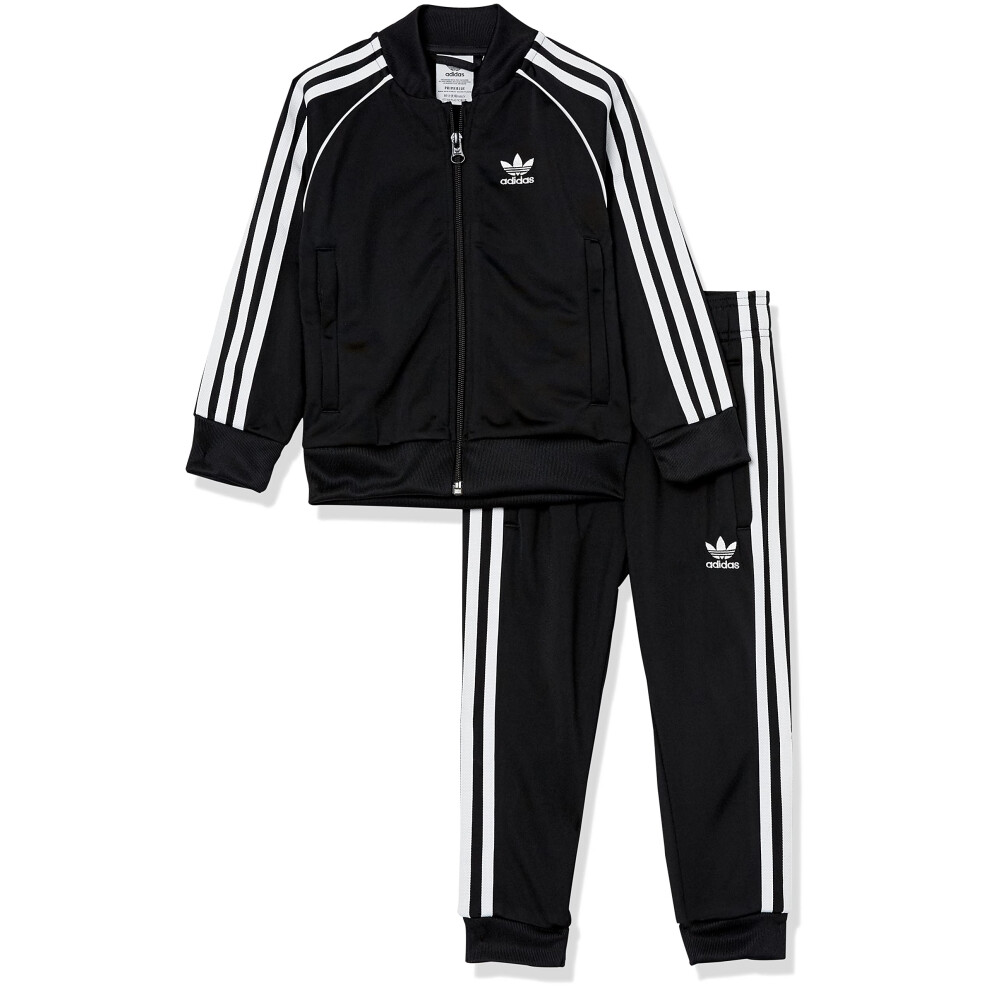 Adidas Originals Unisex Child Adicolor Superstar Track Suit Vivid Red