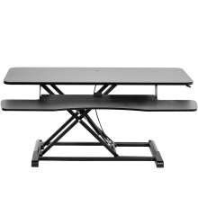 VIVO 42 inch Desk Converter K Series Height Adjustable Sit to Stand