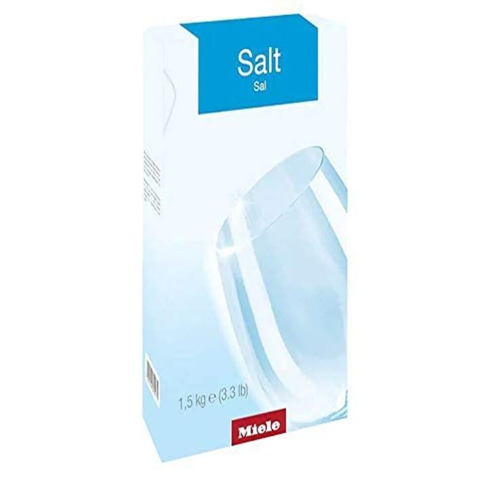 Miele Original Dishwasher Salt  Reactivation Salt with Extra Coarse Gr