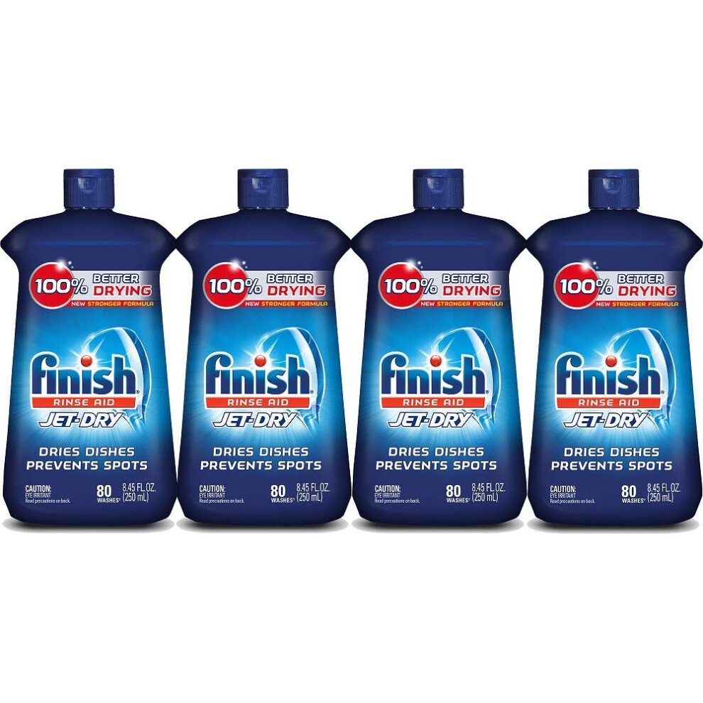 Finish Jet-Dry Rinse Aid  8.45oz  Dishwasher Rinse Agent & Drying Agen