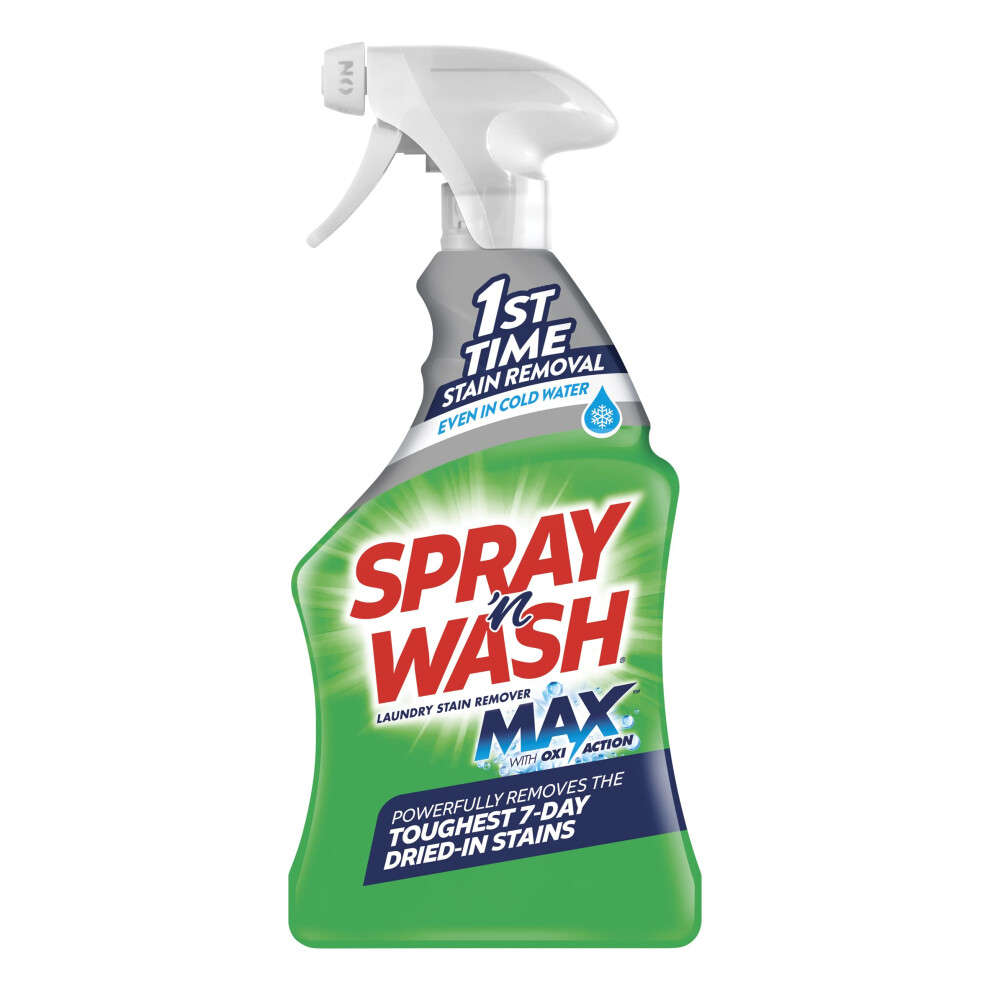 Spray 'N Wash Max Laundry Strain Remover 16 oz  Packaging may vary