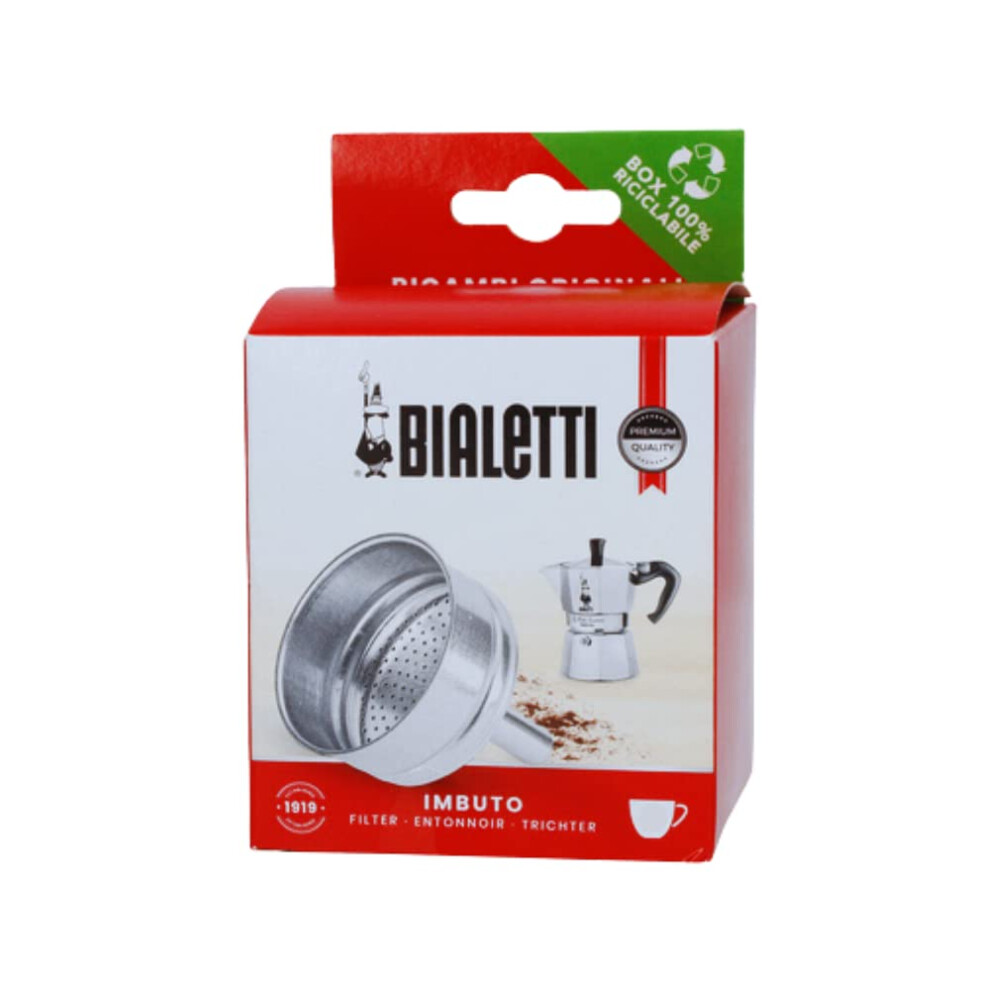 Bialetti Spare Parts  Includes 1 Funnel Filter  Compatible with Moka E