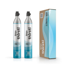 Ninja WCX02CO2 Thirsti 60L CO2 Fles 2-Pack