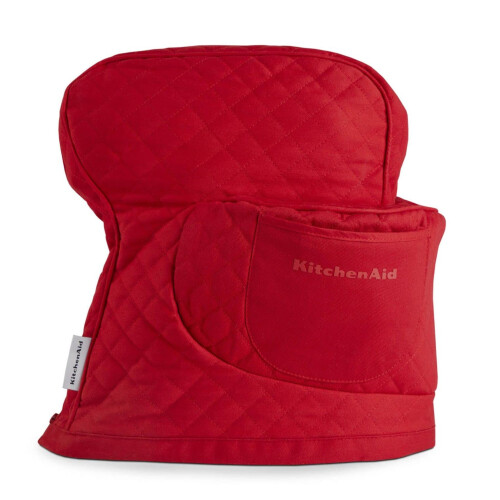 KitchenAid Funda de KitchenAid para Batidora de Cabezal Inclinable, 100% Algodón, Rojo Pasión