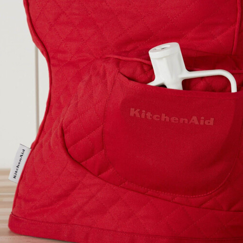 KitchenAid Funda de KitchenAid para Batidora de Cabezal Inclinable, 100% Algodón, Rojo Pasión 2