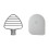 KitchenAid Accesorio Batidor para Amasar KitchenAid, Acero Inoxidable 4
