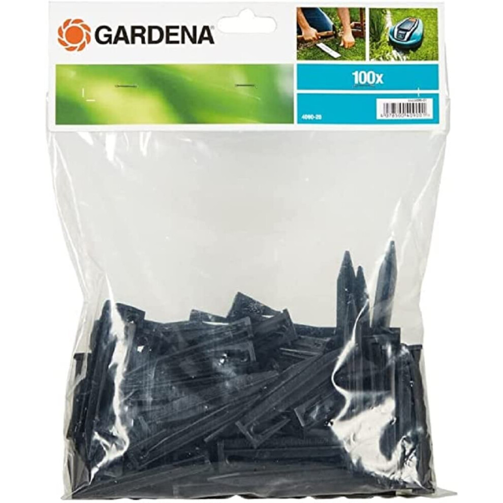 Gardena 04090-20 Boundary Wire Ground Spikes  35.00x19.98x18.99 cm  Bl