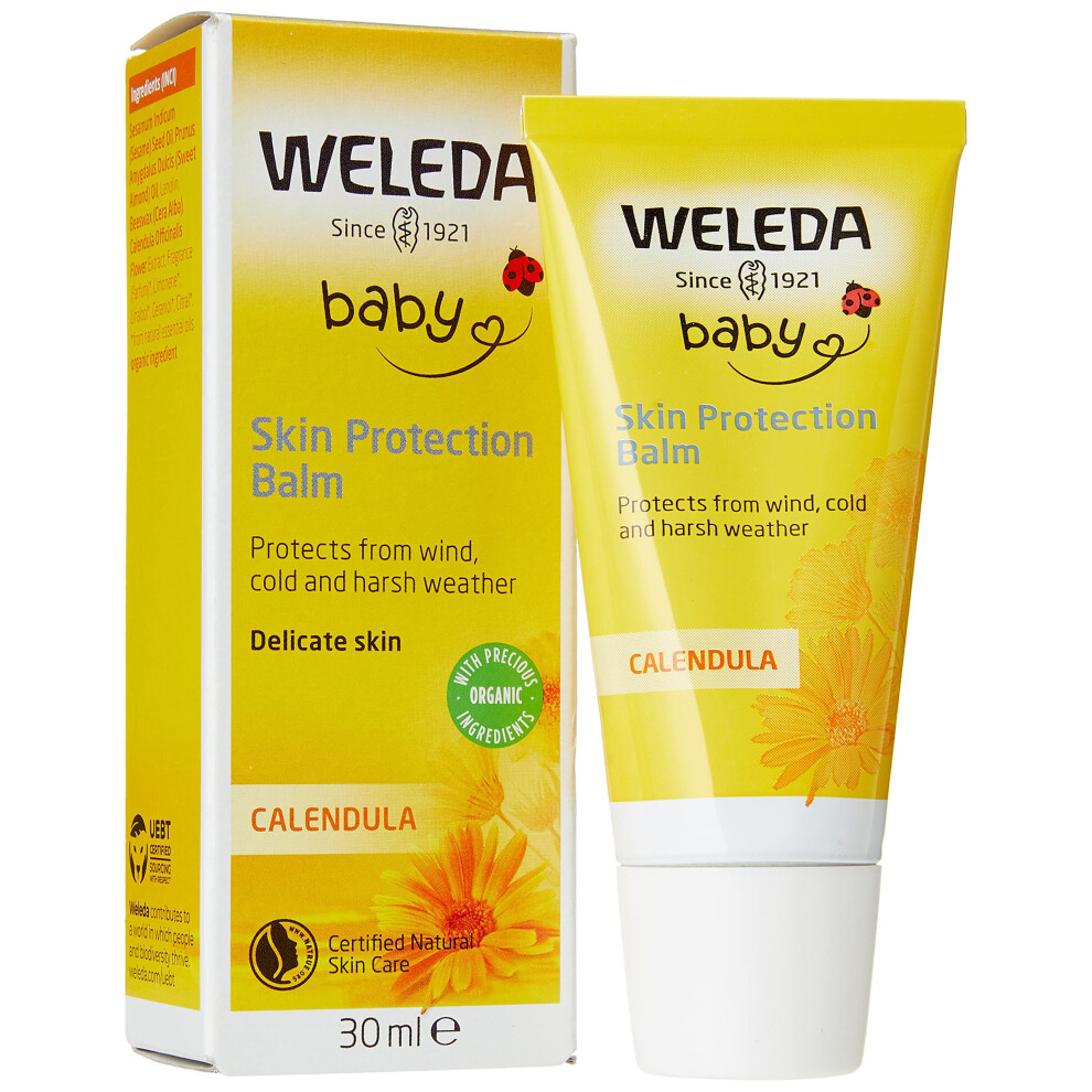 Weleda Baby Calendula Weather Protection Cream  1 Fluid Ounce