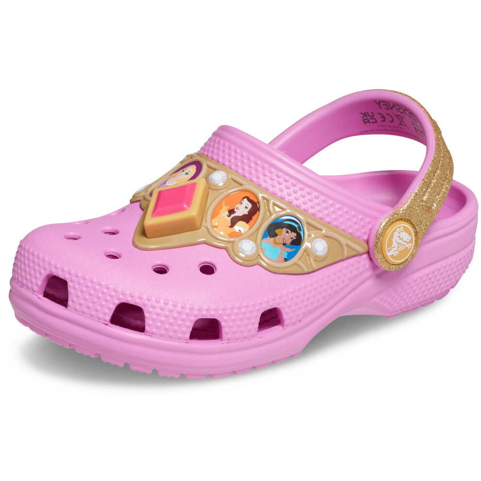 Crocs Kids Princess Clog | Disney Light Up Shoes  Taffy Pink  4 US Uni