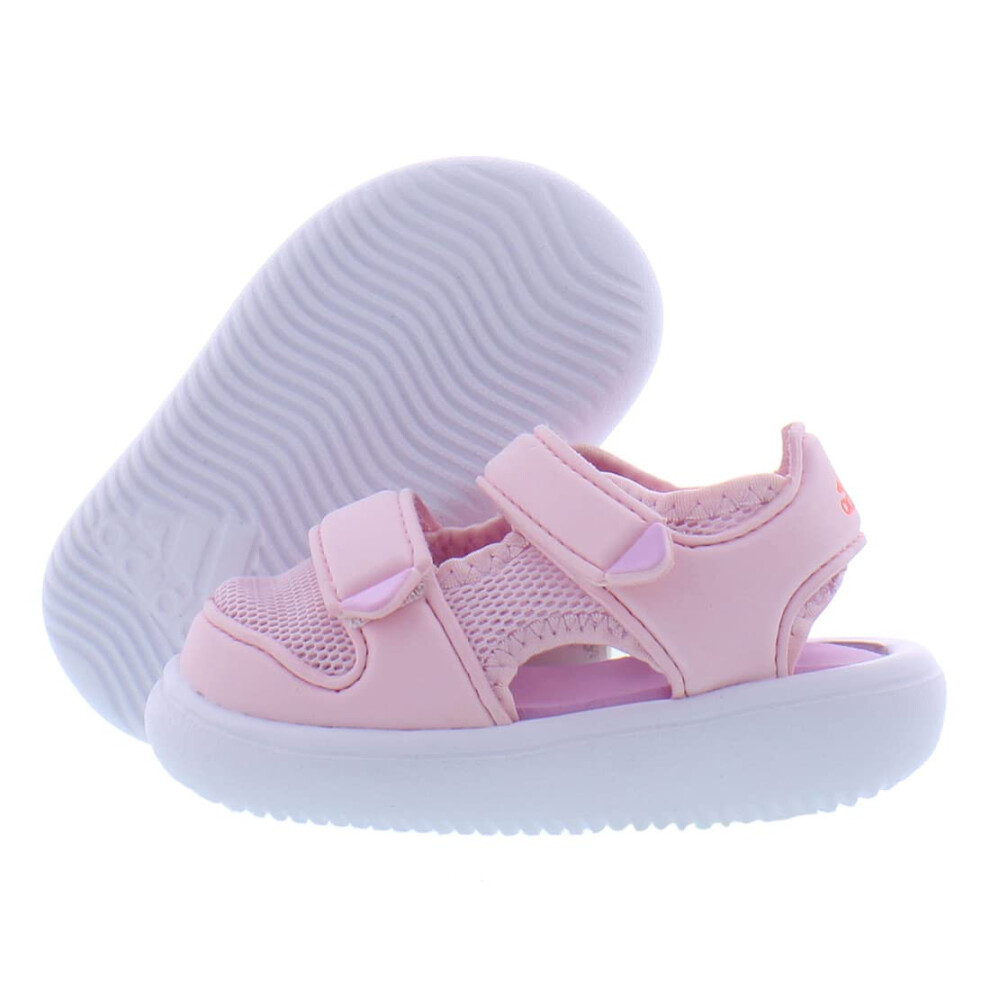 adidas Water Sandal Ct Baby Girls Shoes Size 9  Color: Pink