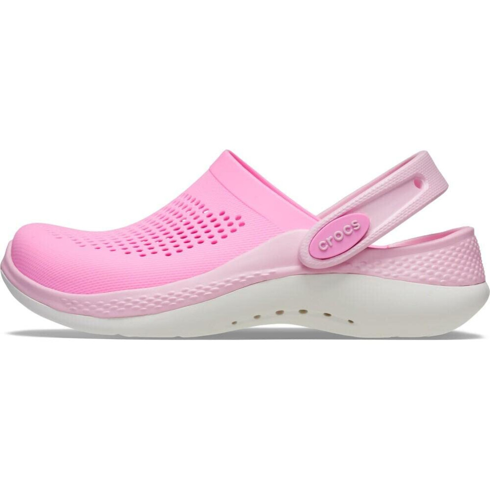 Crocs Kids LiteRide 360 Clog  Taffy Pink/Ballerina Pink  5 Big Kid