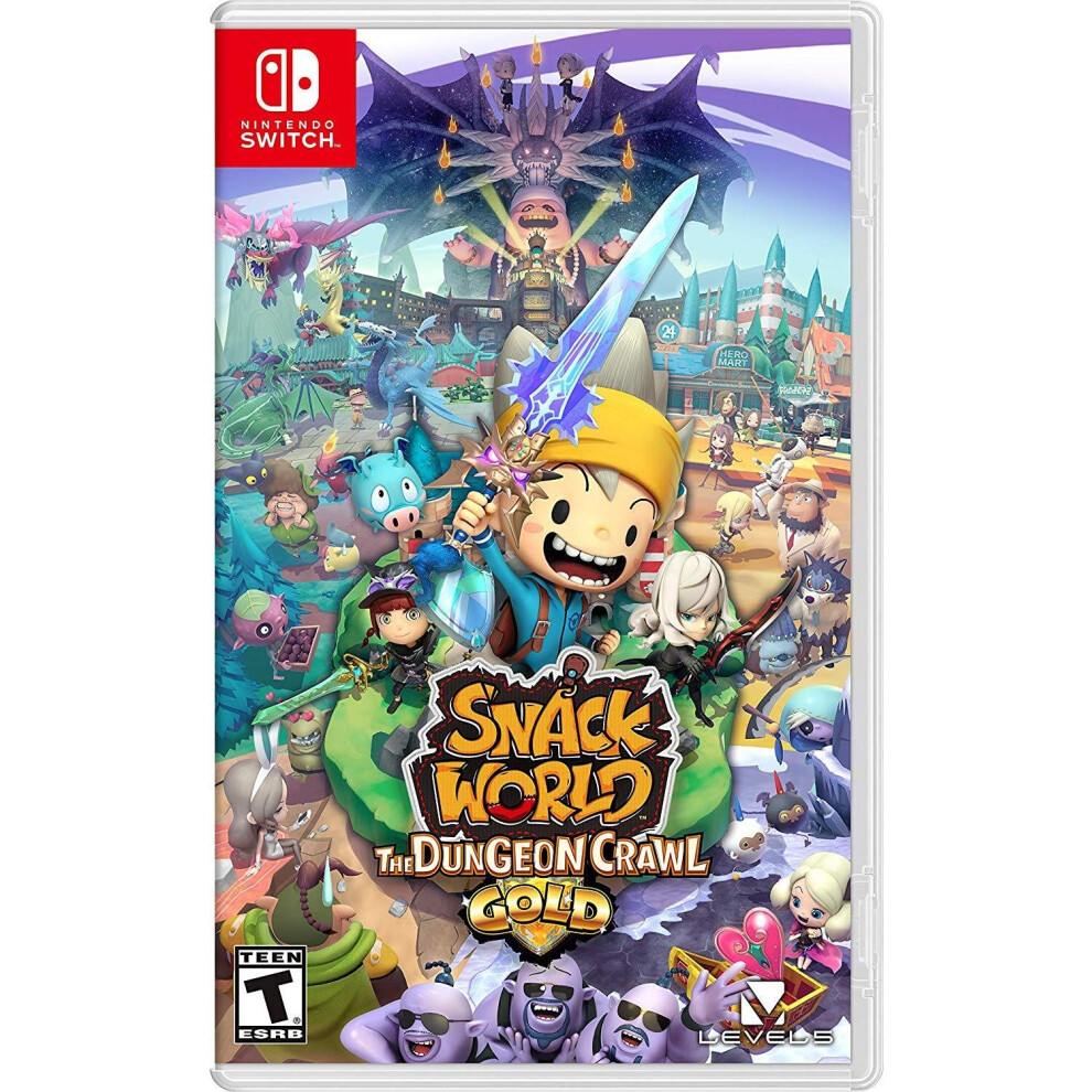 Snack World: The Dungeon Crawl - Gold -Nintendo Switch