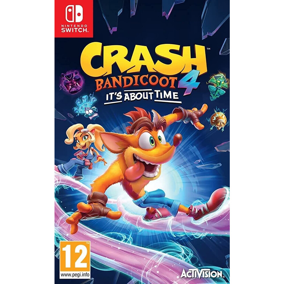 Crash Bandicoot 4: It's About Time (Switch) Eu Version Region Free 5030917293894