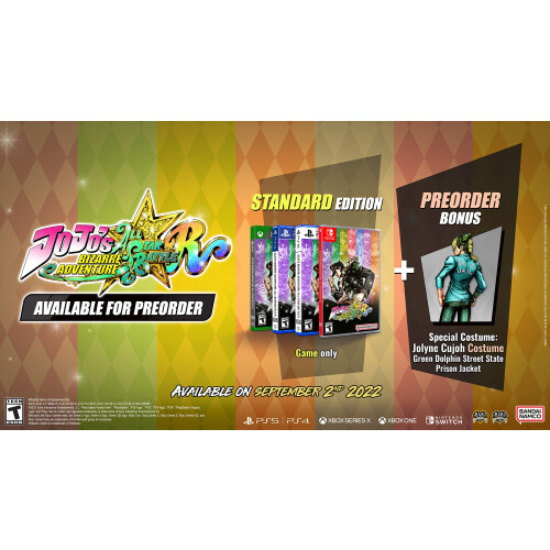 Bandai JoJos Bizarre Adventure: All-Star Battle R - Nintendo Switch 2