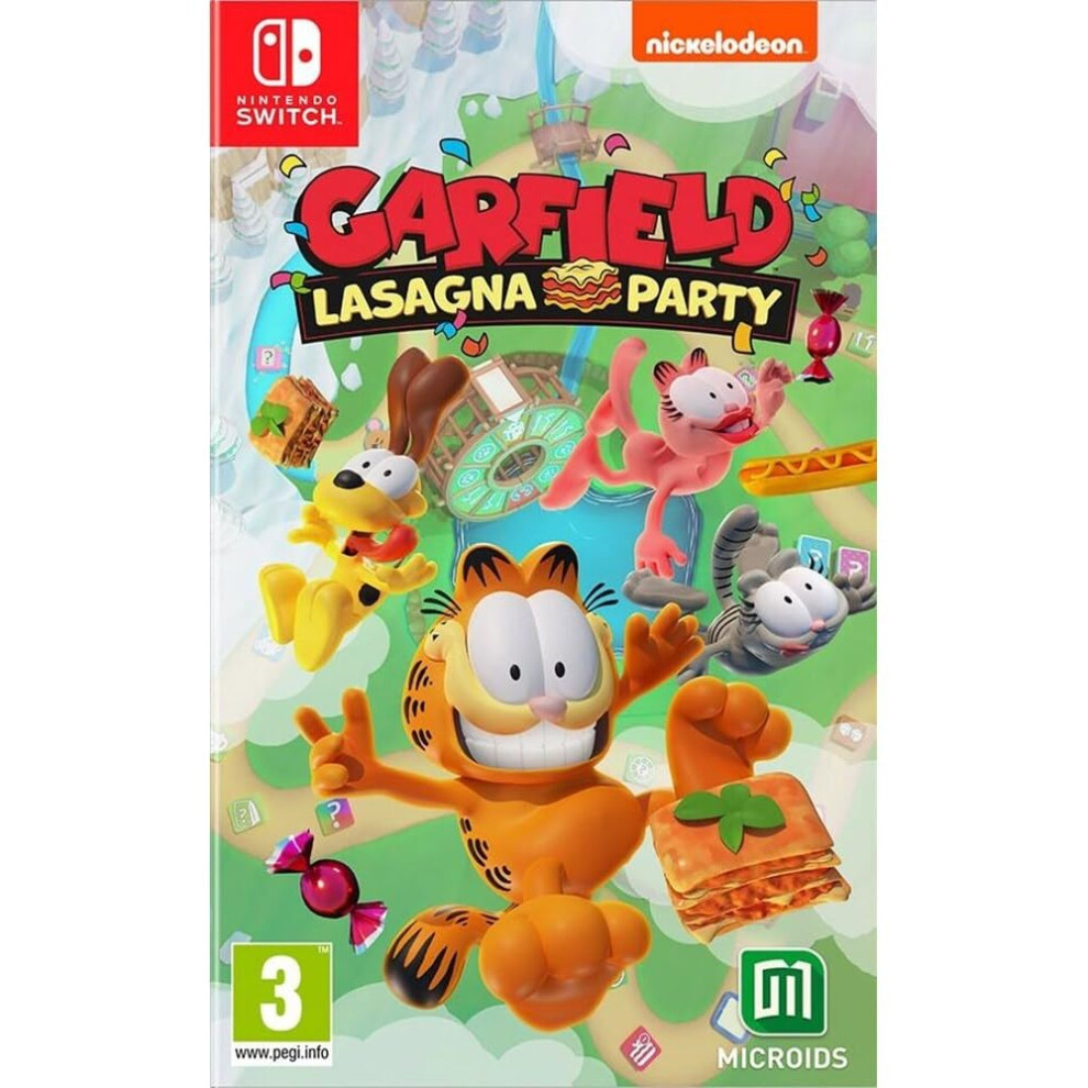 Garfield Lasagna Party (Nintendo Switch) (Non-Us Version) 3701529503337