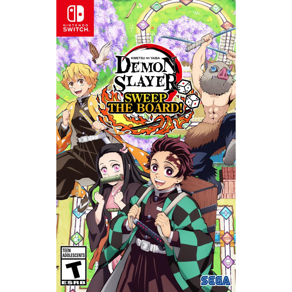 Demon Slayer -Kimetsu No Yaiba- Sweep The Board! - Nintendo Switch 010086770346