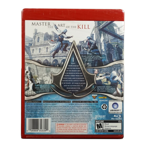 Assassin's Creed (PS3) 1