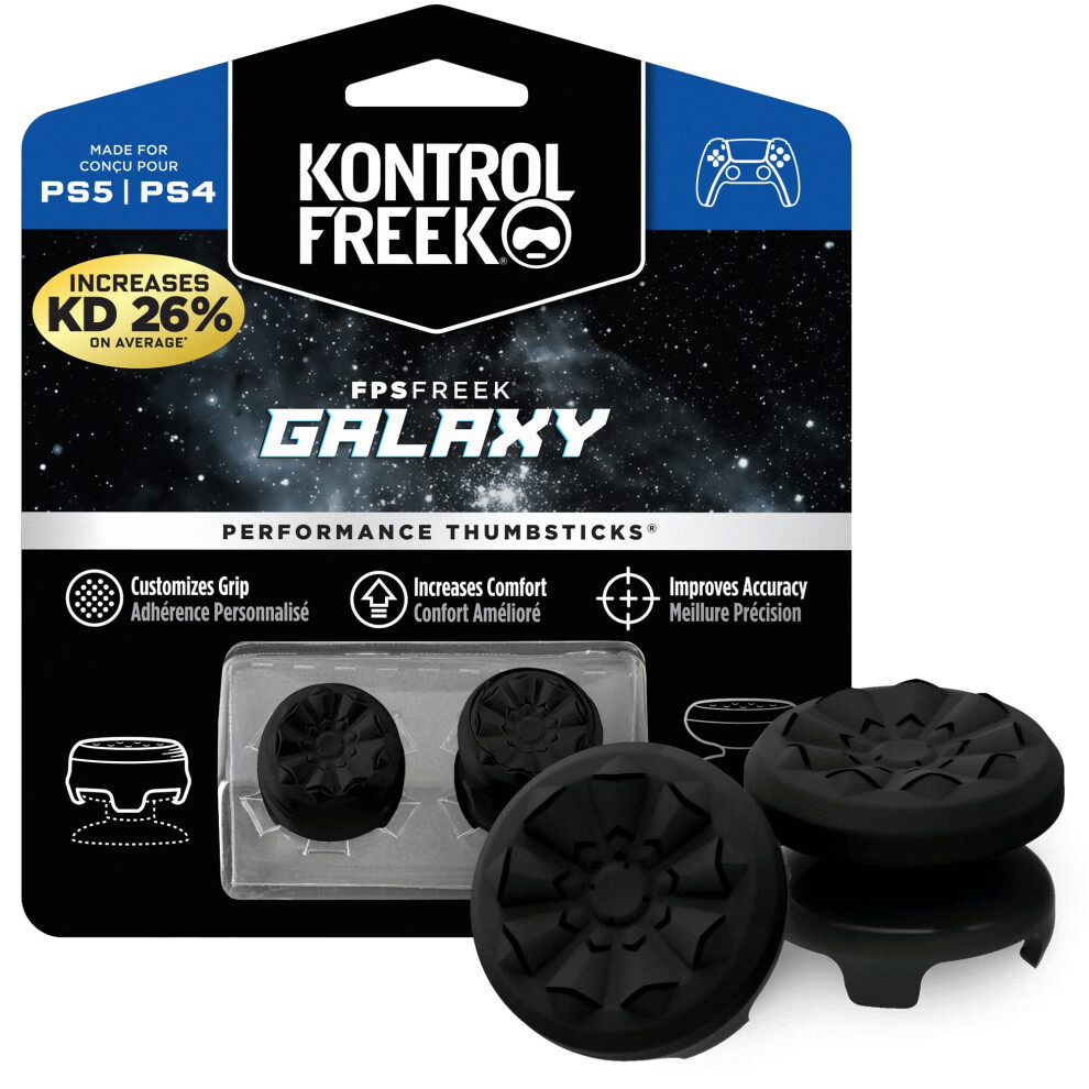 KontrolFreek FPS Freek Galaxy Black for Playstation 4 (PS4) and Playst