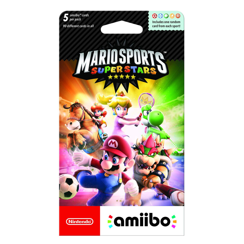 Nintendo Mario Sports Superstars amiibo cards 5-Pack - Nintendo 3DS