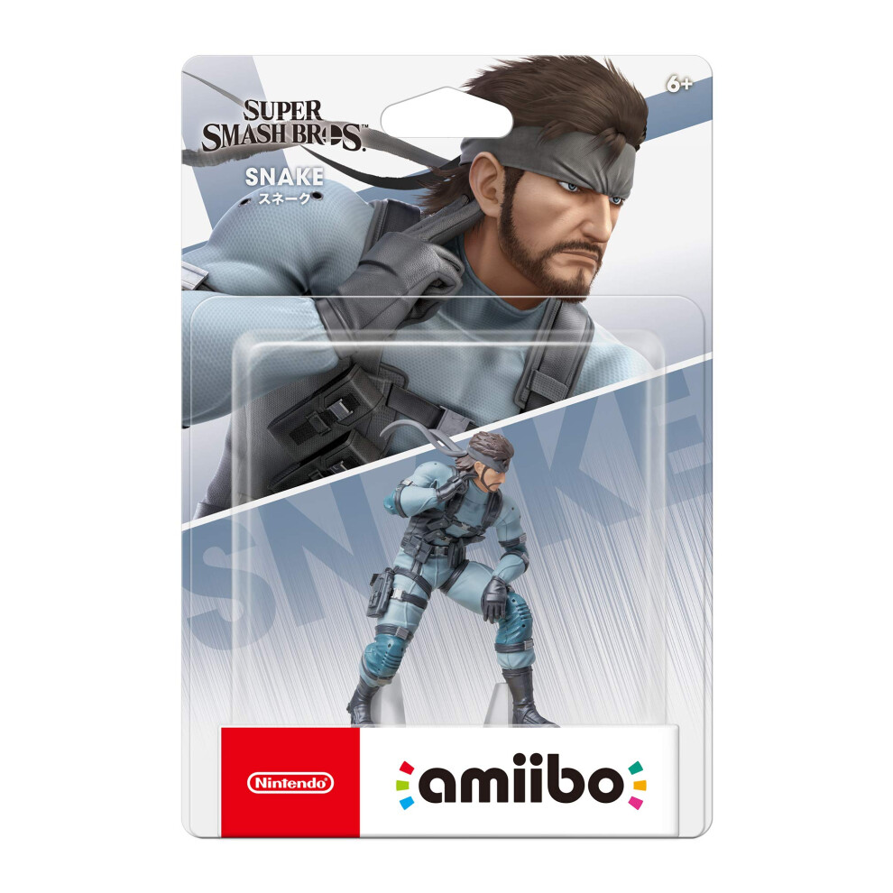 Nintendo Amiibo - Snake - Super Smash Bros. Series - Switch