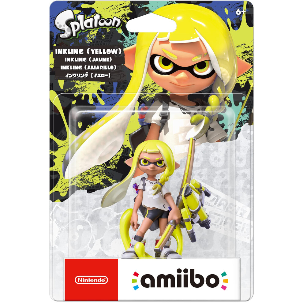 amiibo - Inkling (Yellow) - Splatoon Series