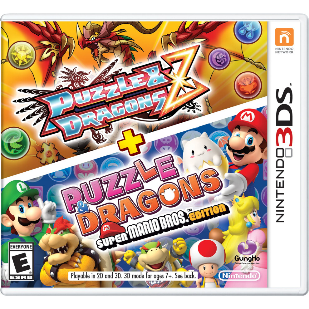 Puzzle & Dragons Z + Puzzle & Dragons Super Mario Bros. - Nintendo 3DS