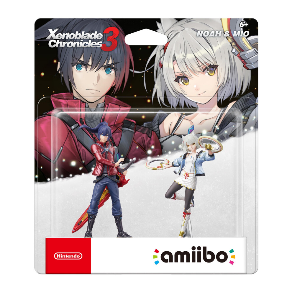 amiibo - Noah + Mio 2-Pack - Xenoblade Chronicles 3 Series