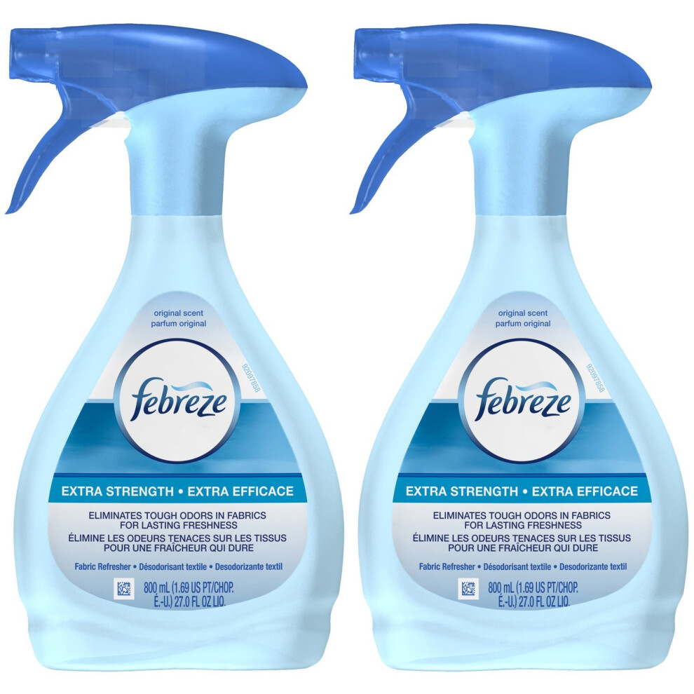 Febreze Fabric Refresher Extra Strength - 27 Fl Oz (Pack of 2)