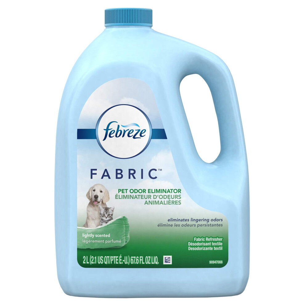 Febreze Fabric Refresher Dog Cleanup Pet Odor Eliminator  67.6 fl. oz.